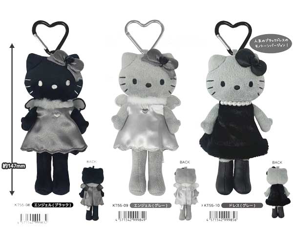 楽天市場】サンリオ ハローキティ スタイルアップマスコット ブラック