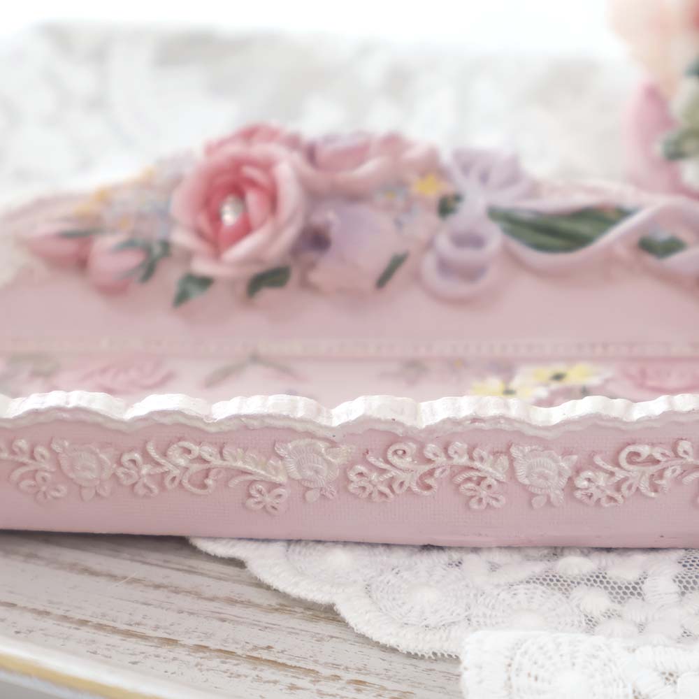 楽天市場】トレー 薔薇のブーケ 薔薇 雑貨 机上 整理 姫系 インテリア