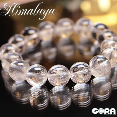 楽天市場】パワーストーン ブレスレット ヒマラヤ水晶 水晶