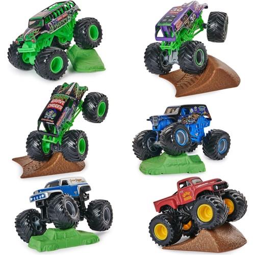 楽天市場】Monster Jam Grave Digger 40th Anniversary 8-Pack 1:64 8