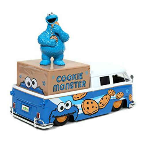楽天市場】Sesame Street Cookie Monster & 1963 Volkswagen Bus
