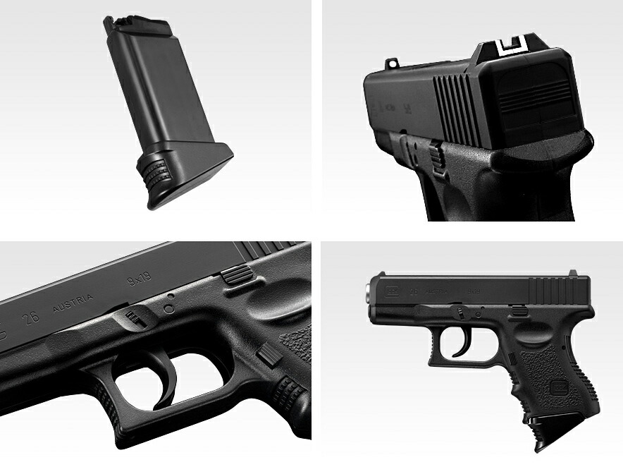 楽天市場】東京マルイ ニュー銀ダンG26 RF BK : スカイスター