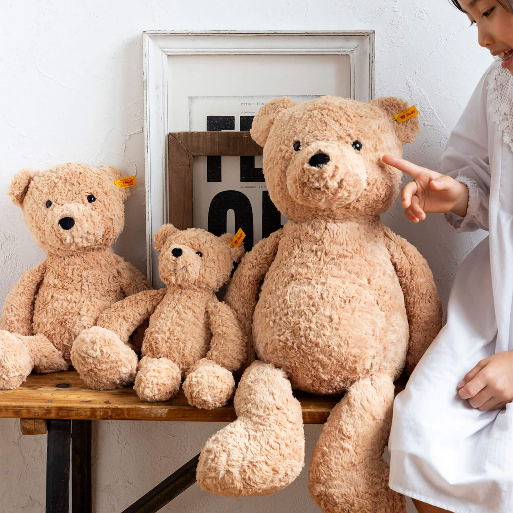 楽天市場】【シュタイフ公式】テディベアのジミー 55cm テディベア