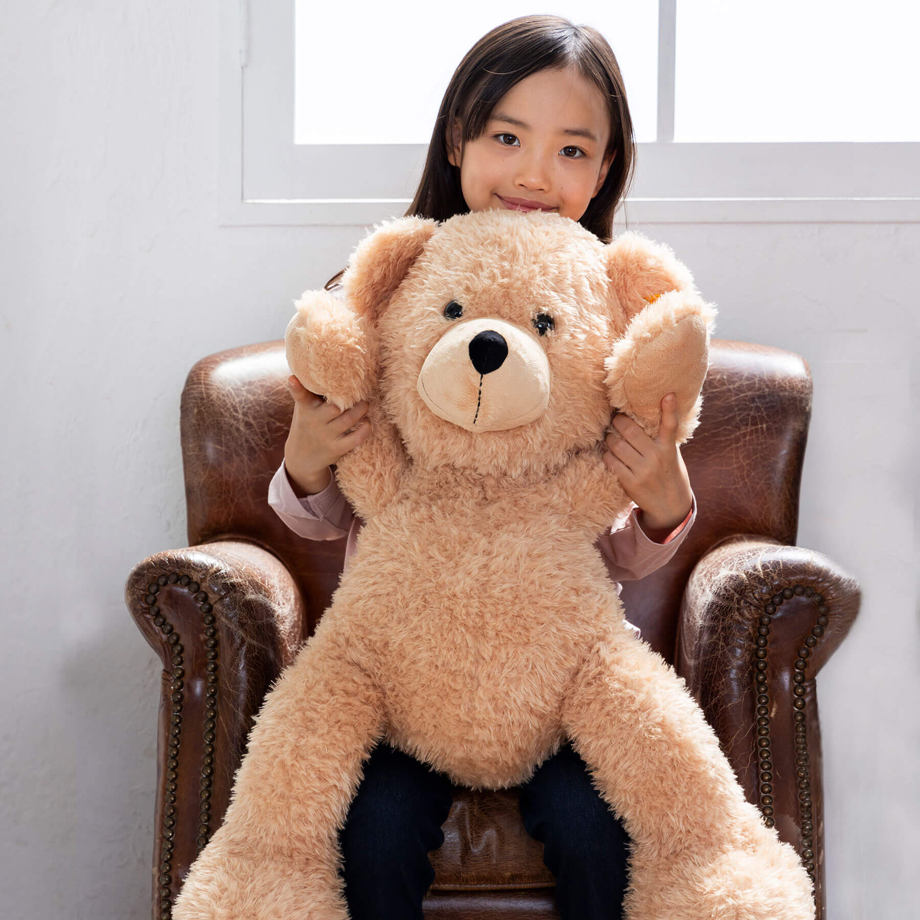 楽天市場】【シュタイフ公式】 テディベア フィン ベージュ 80cm