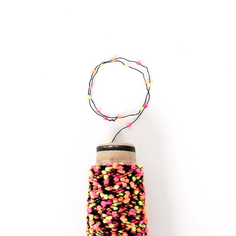 楽天市場】引き揃え糸におすすめ！ネオンカラーポンポン（ミックス