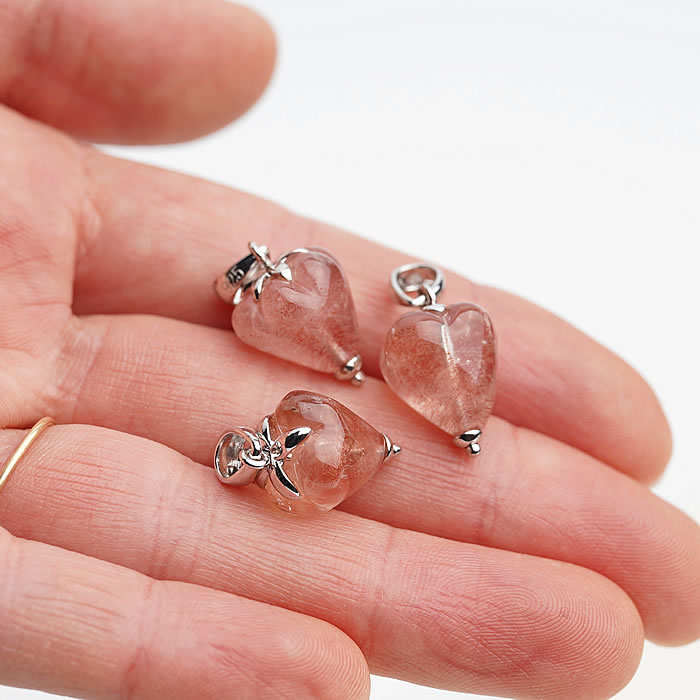 楽天市場】【数量限定】【高品質】【希少】天然ストロベリークォーツ