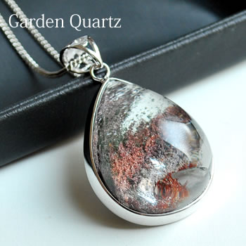 楽天市場】【一点もの】ガーデンクォーツ（庭園水晶・苔入り水晶