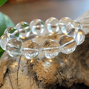 楽天市場】水晶AAA 18mm ブレスレット 水晶 天然石 パワーストーン