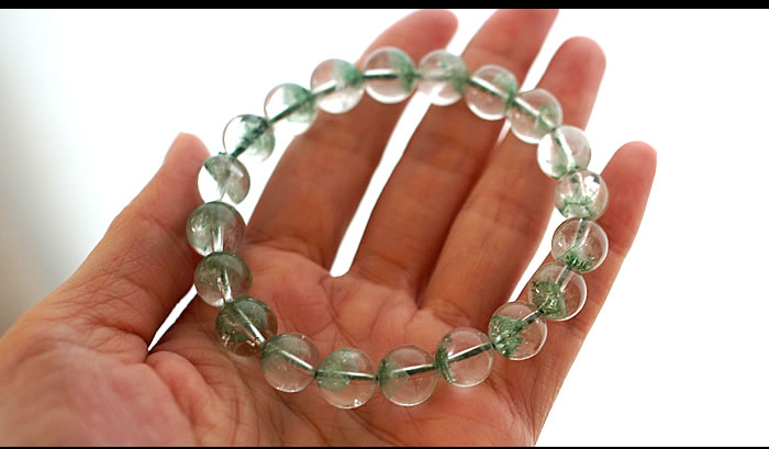 楽天市場】【希少水晶/一点もの】高品質グリーンガーデンクォーツ 9