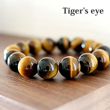 楽天市場】高品質タイガーアイ 12mm ブレスレット 天然石