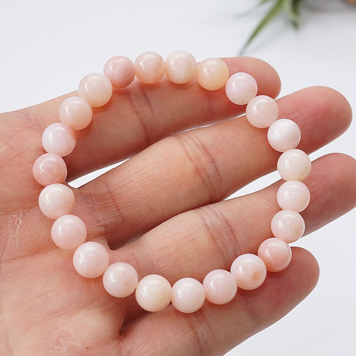 楽天市場】ピンクオパールAAA8mm ブレスレット 天然石 パワーストーン