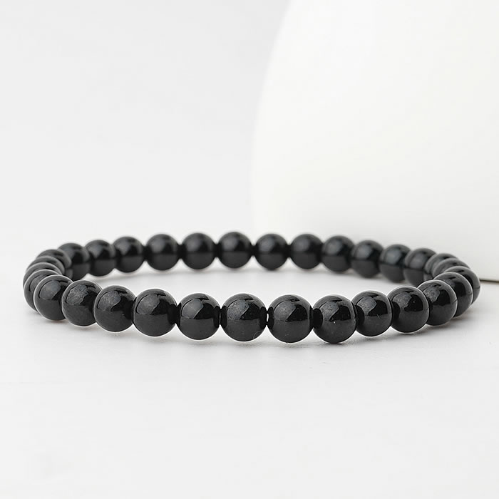 楽天市場】【希少】ミャンマー産 黒翡翠6mm 黒ひすい ブラック