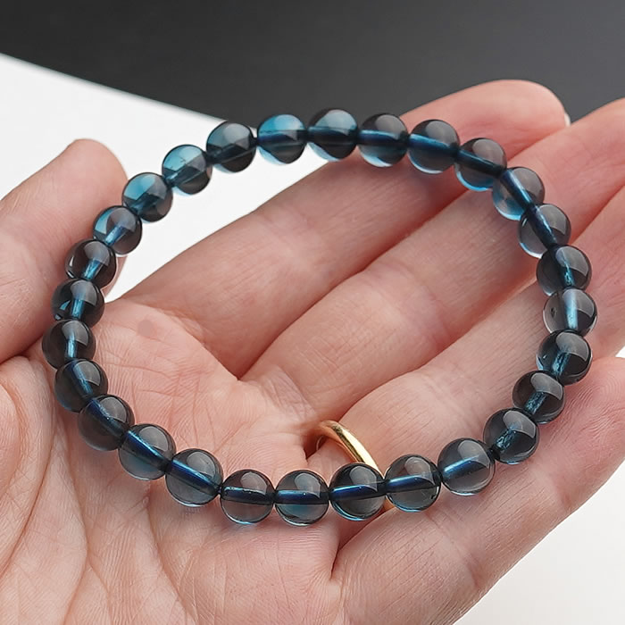 楽天市場】【ハイクオリティ】ロンドンブルートパーズ ブレスレット