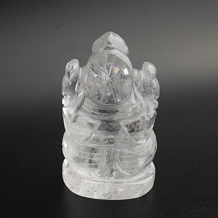 楽天市場】【一点物】ガネーシャ ヒマラヤ水晶 約78mm 手彫り置き石