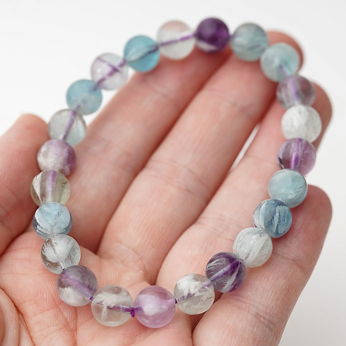 楽天市場】【一点物】エンジェルフェザーフローライト 約7～7.5mm