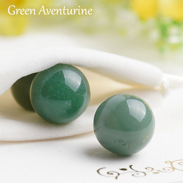 楽天市場】アベンチュリン 16mm 丸玉 スフィア 天然石 パワーストーン