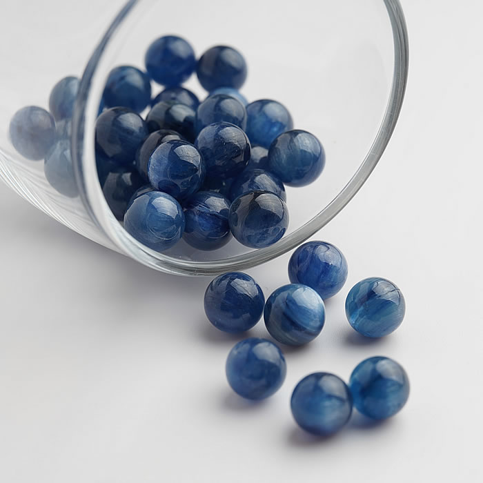 楽天市場】【数量限定】【高品質】カイヤナイト 9mm 丸玉 スフィア