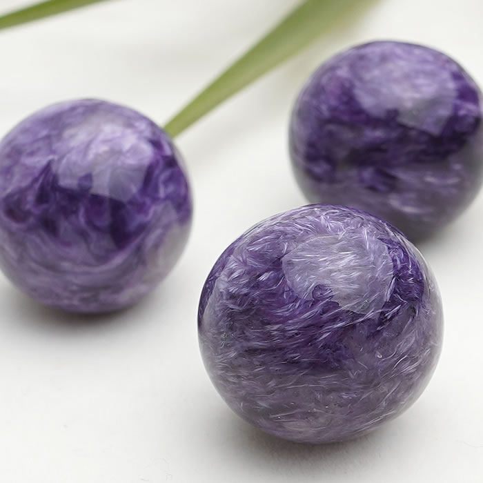 楽天市場】チャロアイト 20mm 1個 丸玉 スフィア 天然石