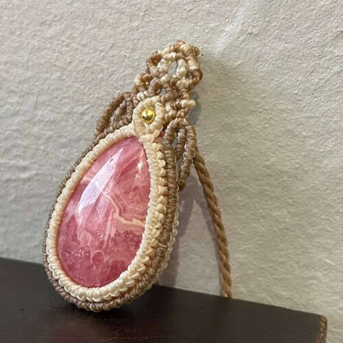 楽天市場】ロードクロサイト（ペルー産） インカローズ マクラメ