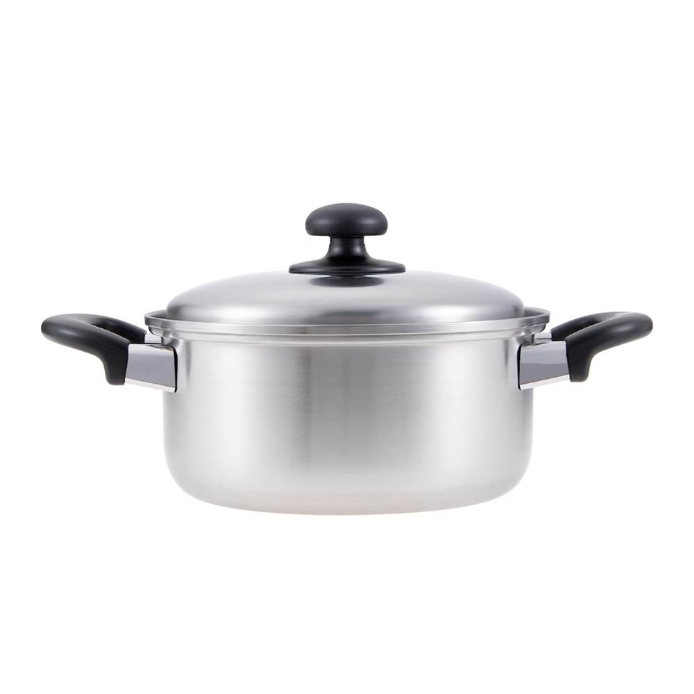 楽天市場】燕三条 Enzo IH対応 両手鍋20cm | 蓋付き ふた付き 鍋