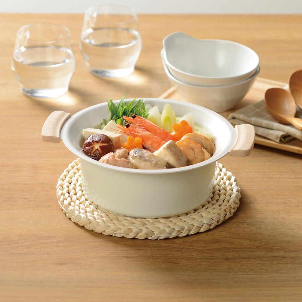 楽天市場】選べる2size プチなべ IH対応 軽くて扱いやすい 卓上鍋