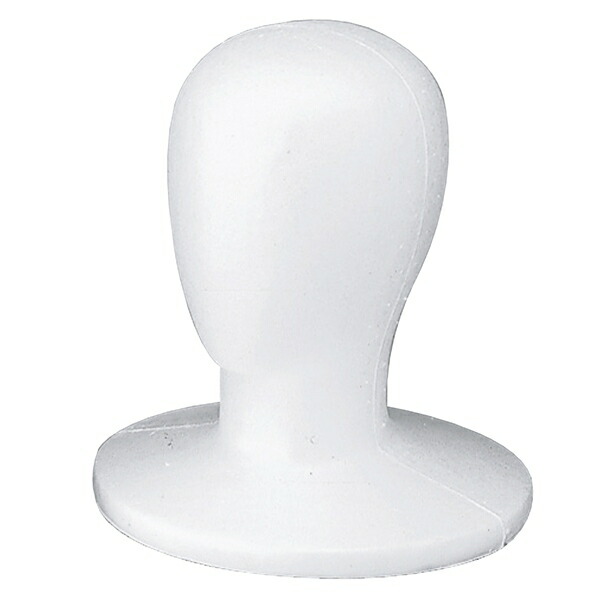 楽天市場】マネキンヘッド 顔無し 白 1台ウィッグ・帽子のディスプレイ