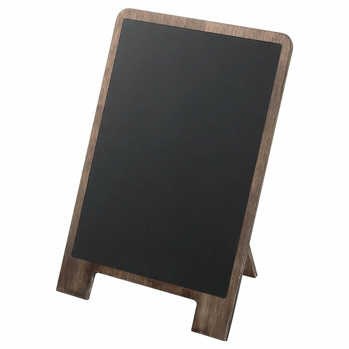 楽天市場】アンティーク卓上ブラックボード A4文字が見やすいツヤ消し