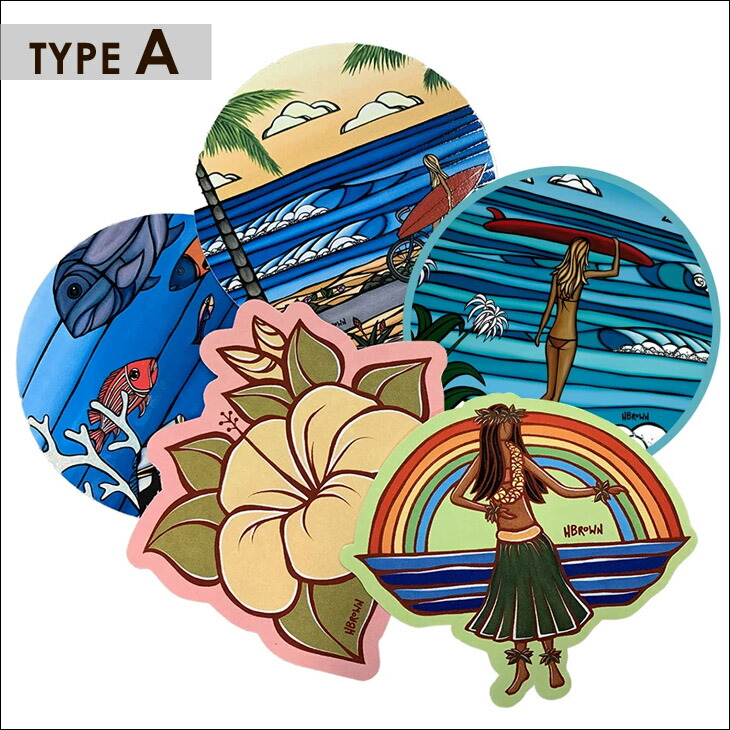 楽天市場】Heather Brown Art Japan ヘザーブラウン Sticker Packs