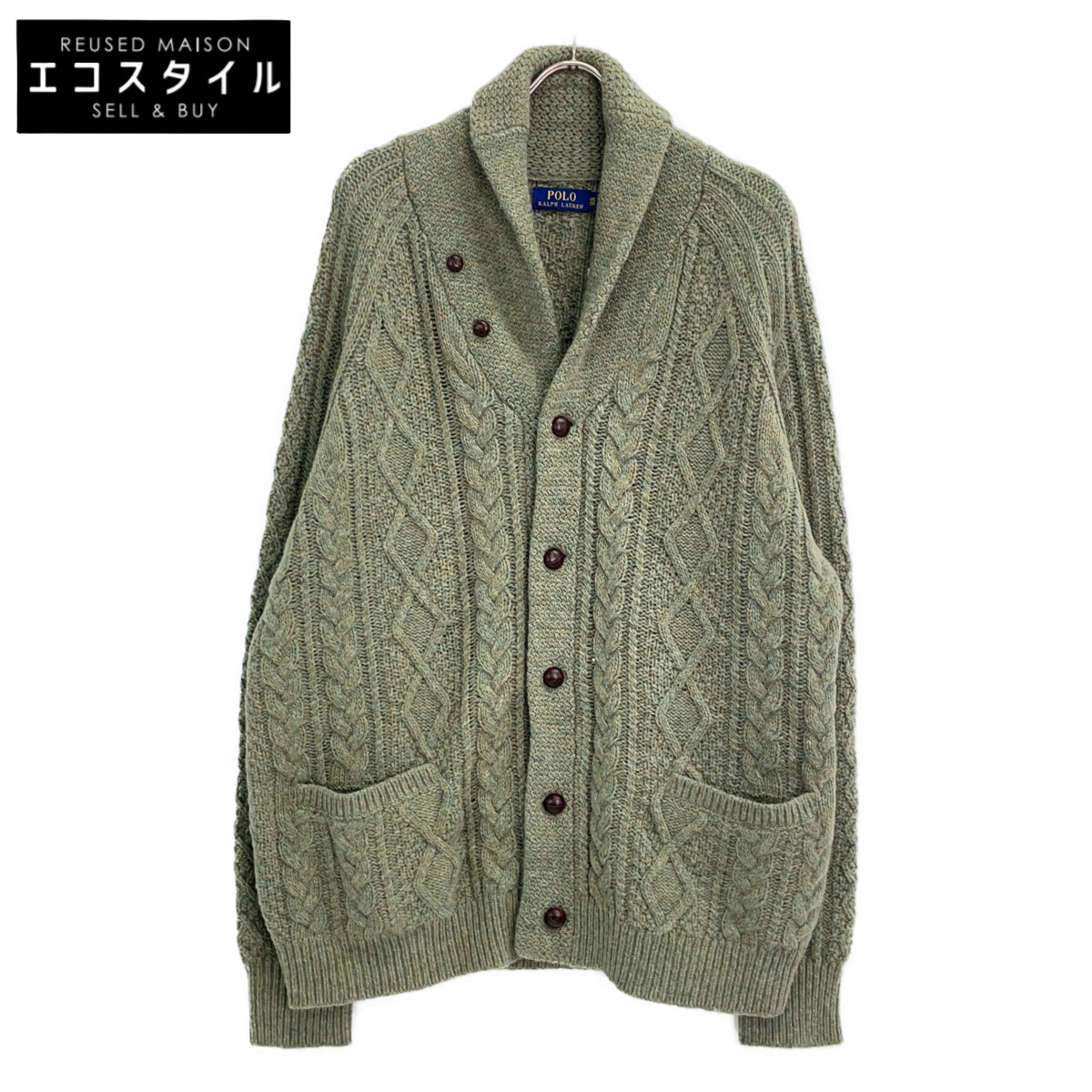 楽天市場】ラルフローレン ケーブル グリーンの通販