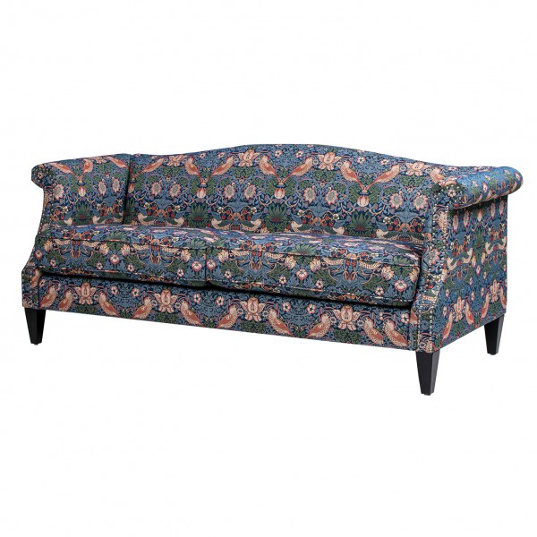 楽天市場】3人掛けソファ 三人掛け ソファ いちご泥棒柄 ウィリアム