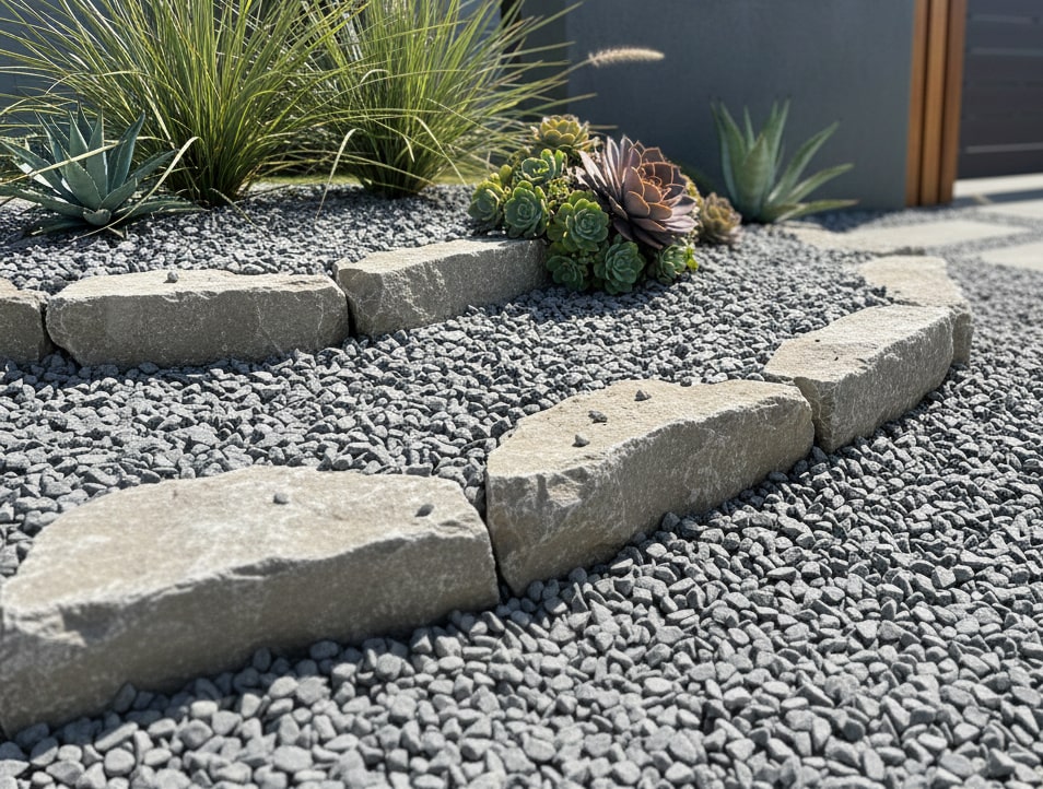 楽天市場】砂利 砕石 庭 石 ファイングレー 100kg 大量 庭砂利 庭石