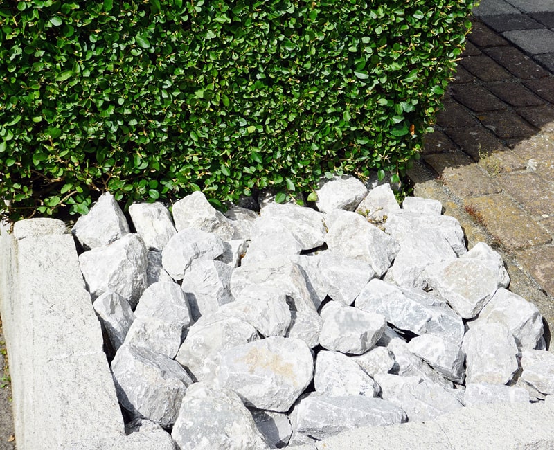 楽天市場】庭石 ロックガーデン 割栗石 白 大理石 岩 大 ホワイト