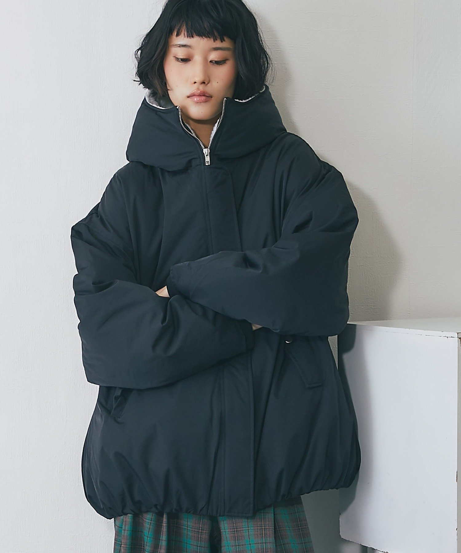 SMILE ORCHID｜2WAYフード付きボアジャケット | Rakuten Fashion(楽天