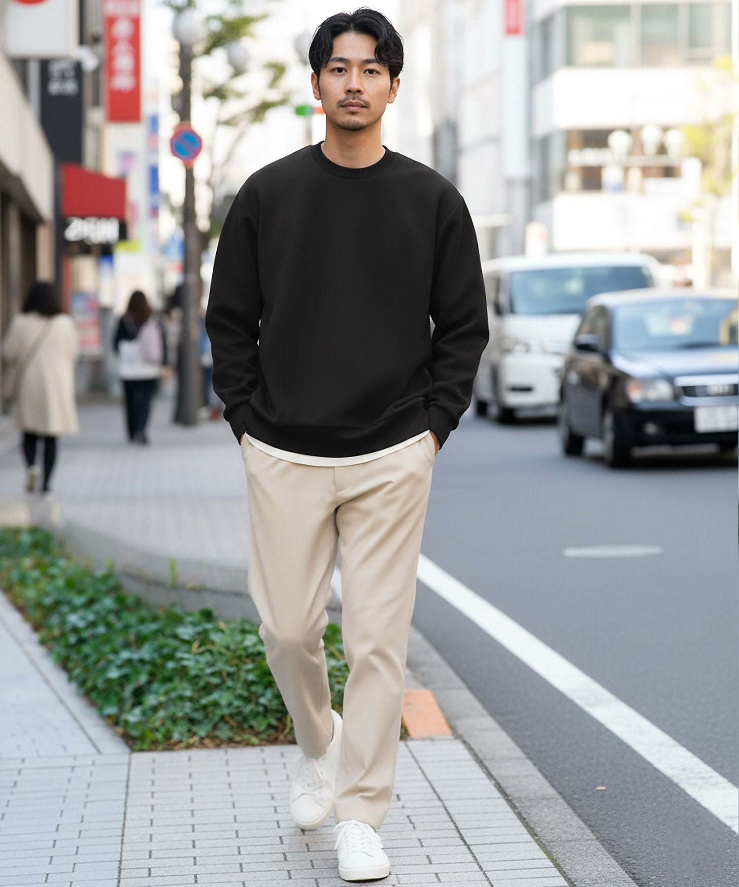 JIGGYS SHOP｜ダブルフェイススウェットトレーナー 26SS | Rakuten