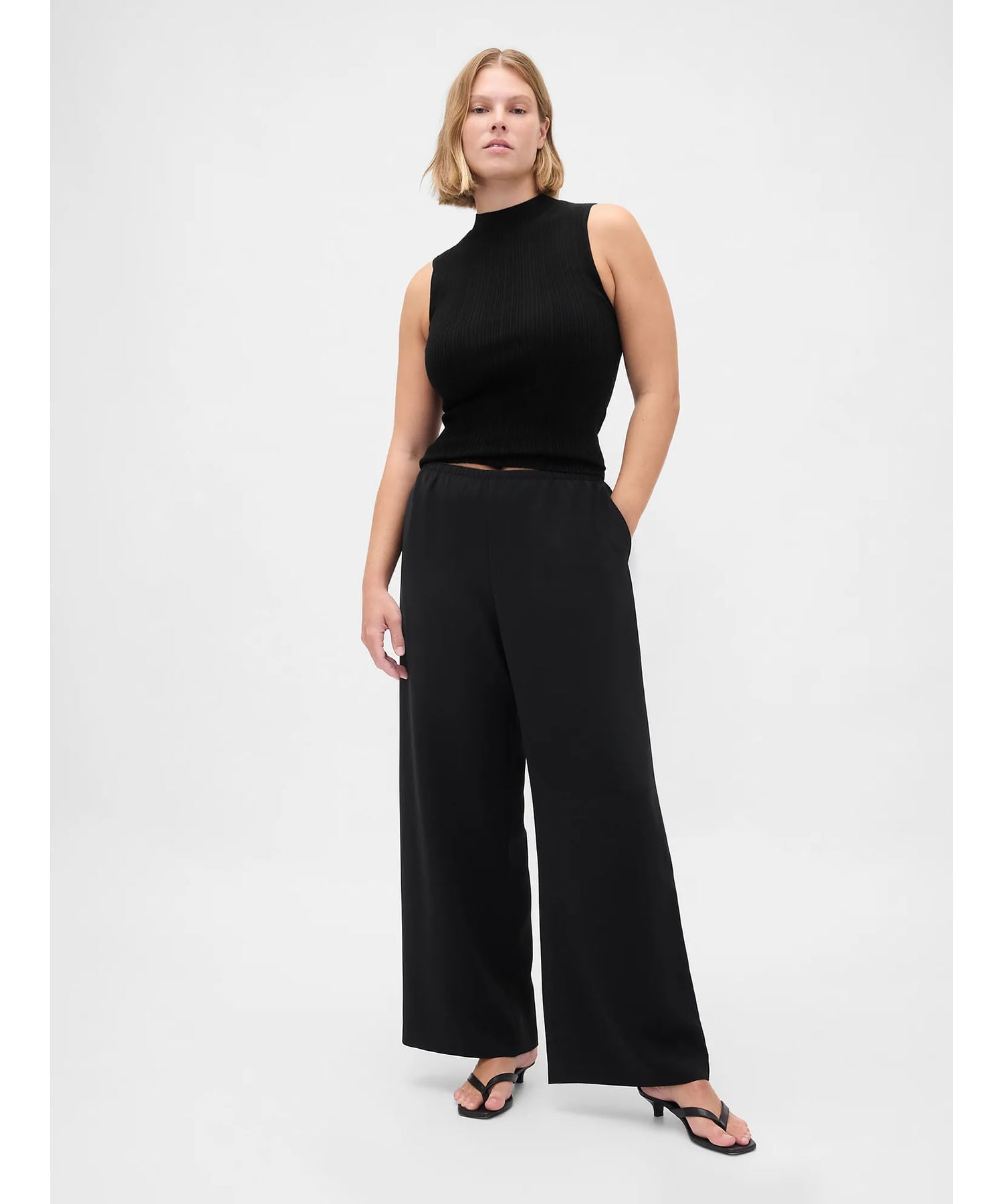 GAP｜(W)イージー ワイドパンツ | Rakuten Fashion(楽天ファッション