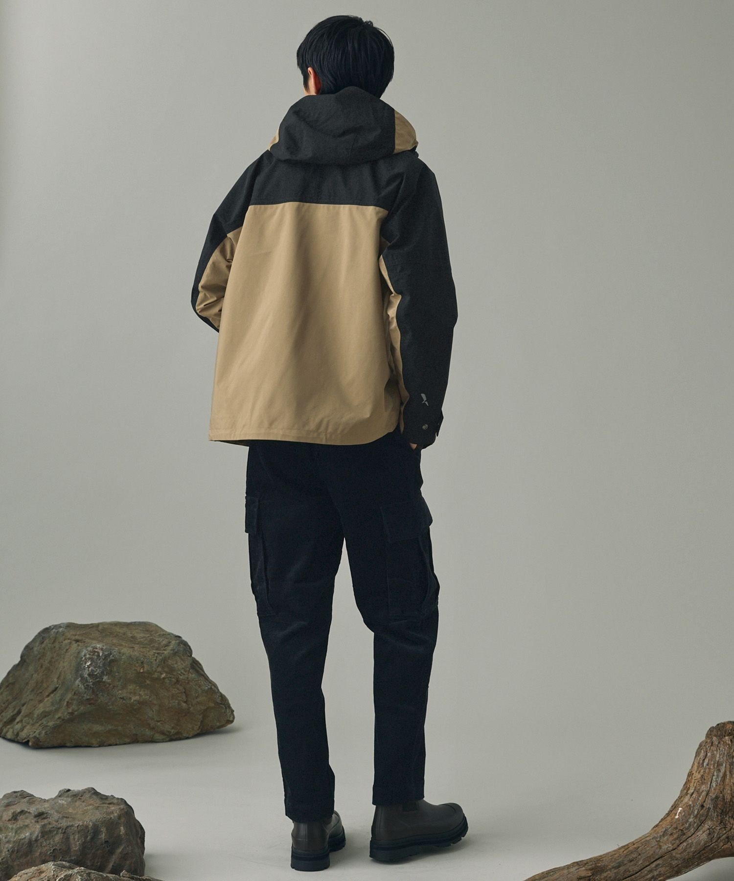 AIGLE｜GORE-TEX ゴアテックス 防水 防風 透湿 カラーブロック