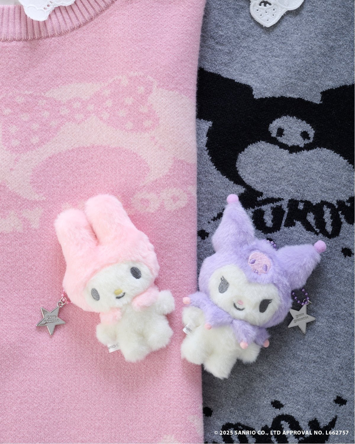 NARUMIYA ONLINE｜【マイメロディ/クロミ】ぬいぐるみチャーム