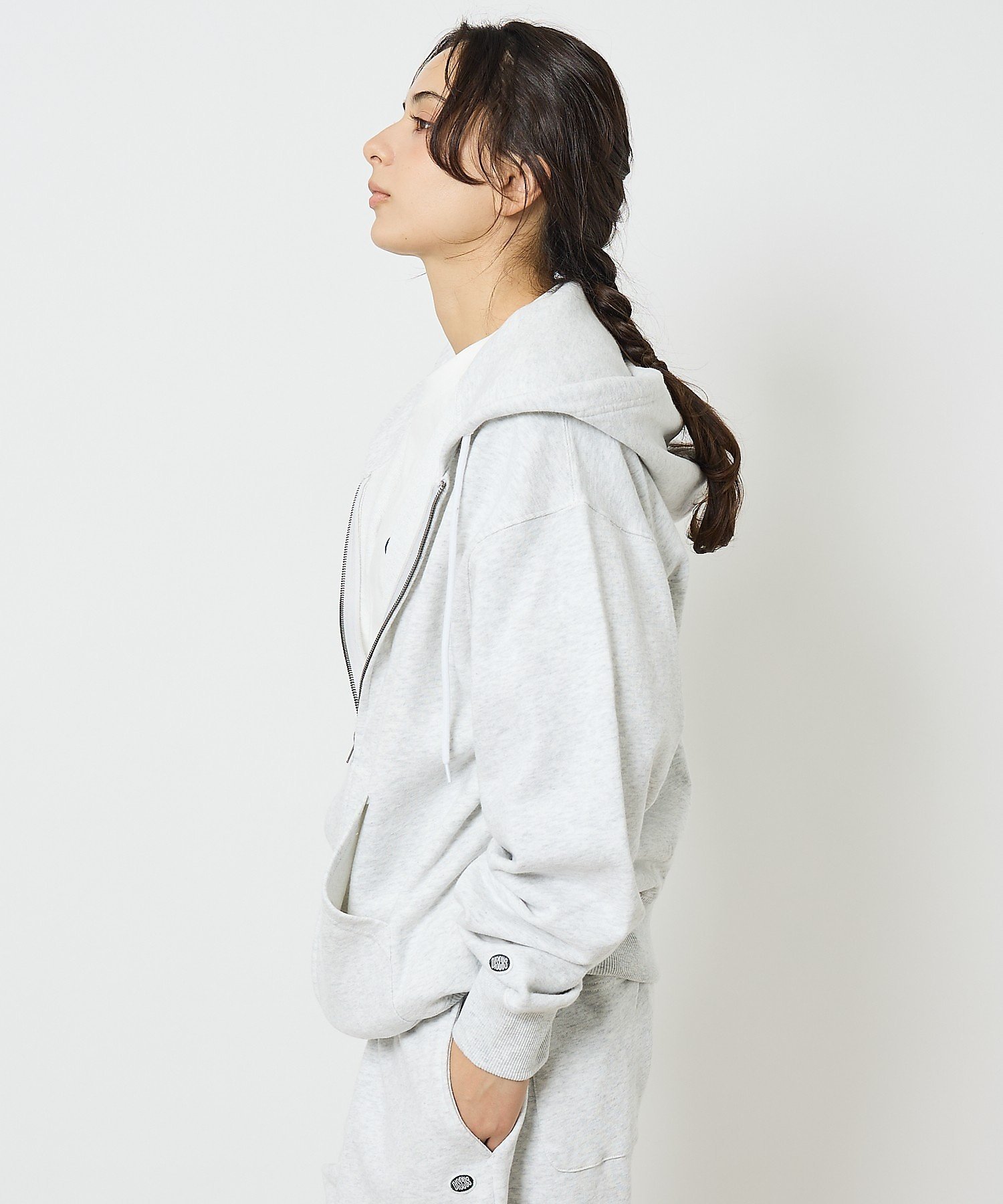 ABAHOUSE｜【DISCUS ATHLETIC / ディスカス】Full Zip PK / 裏