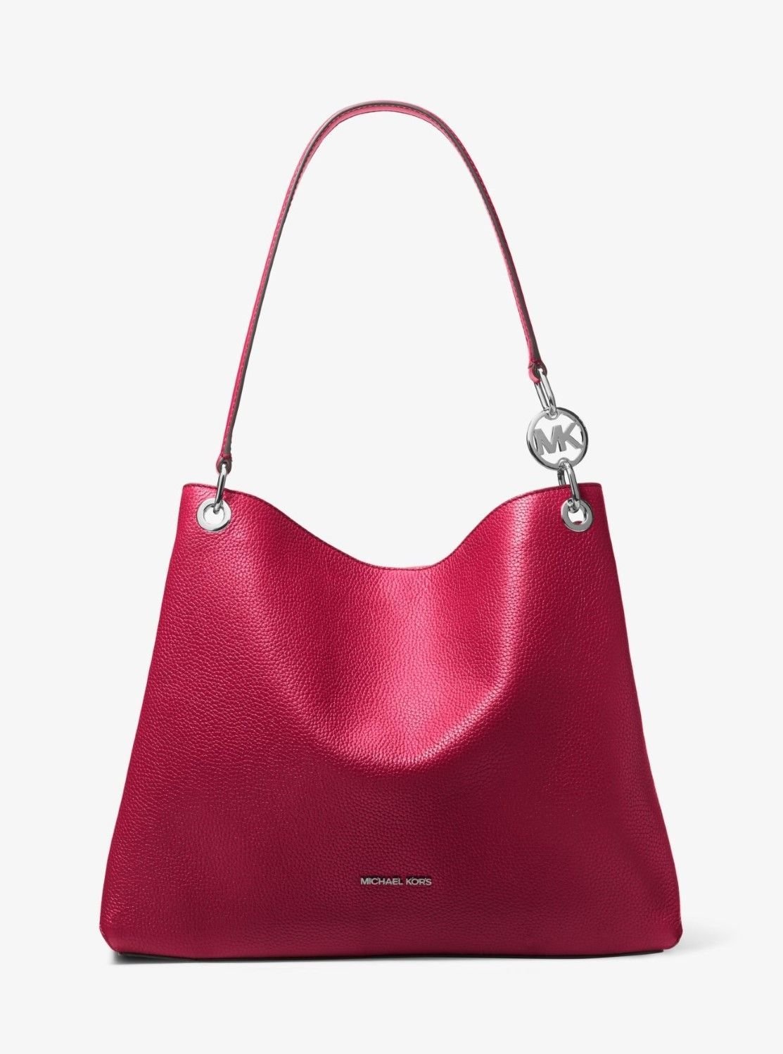 MICHAEL KORS｜CHRISTINA ぺブル レザー ショルダー ラージ マイケル