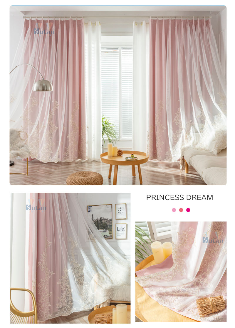 楽天市場】【15%offクーポン】姫系 カーテン かわいい 一体型カーテン