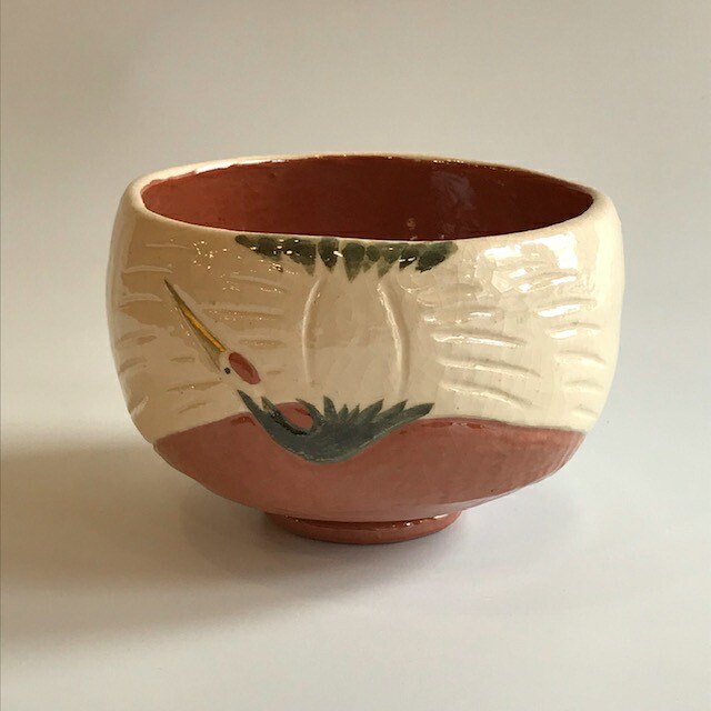 楽天市場】鶴楽茶碗 桂窯 : 内藤陶器店