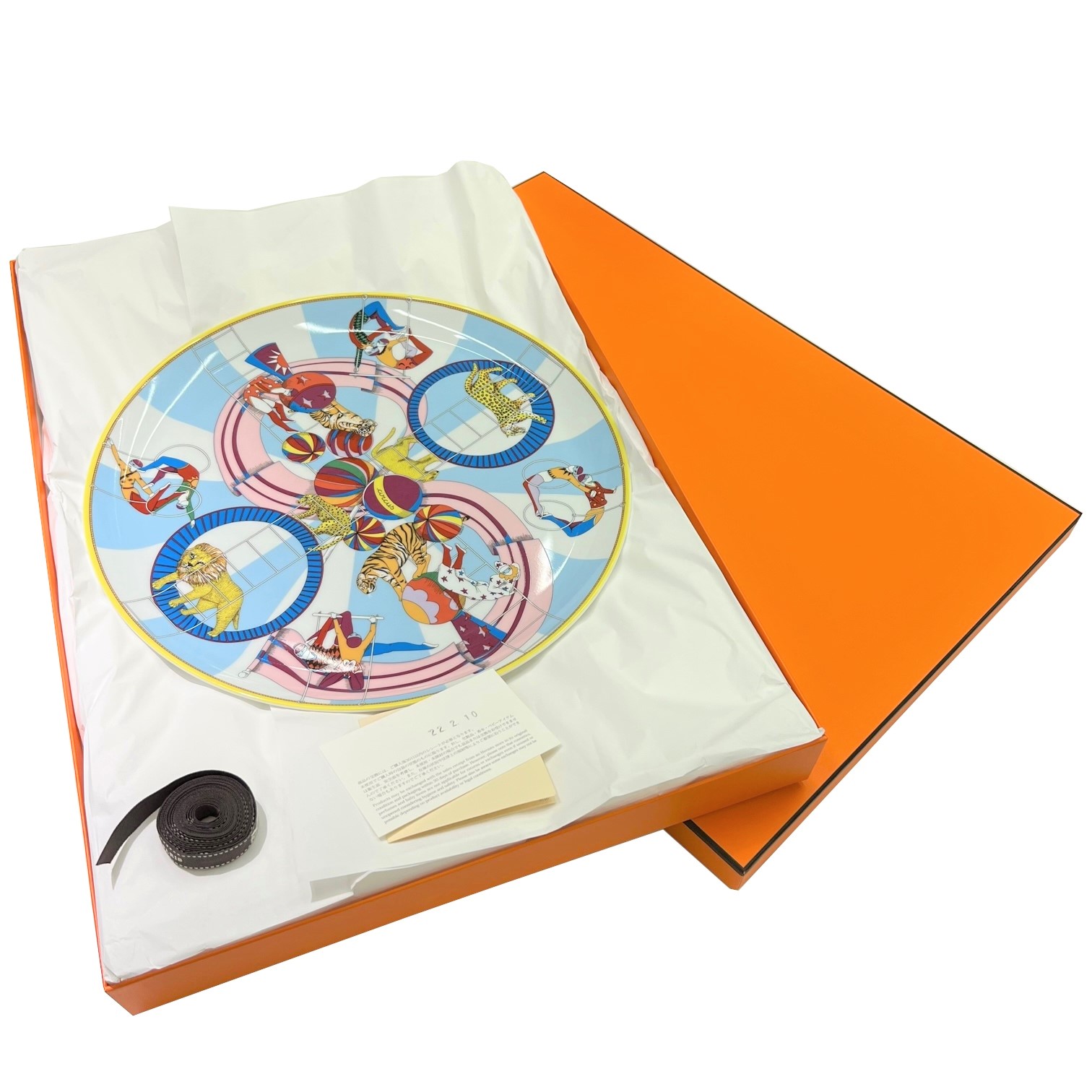 楽天市場】【新品】HERMES エルメス サーカス プレート 皿 タルト皿