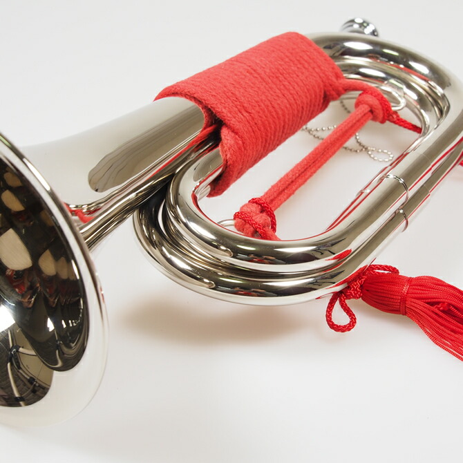 楽天市場】＜送料無料＞ お祭り用品 信号ラッパ 銀3連（シルバー3つ巻