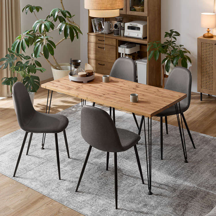 楽天市場】ダイニングテーブル 天然木 ヴィンテージ ダイニングセット