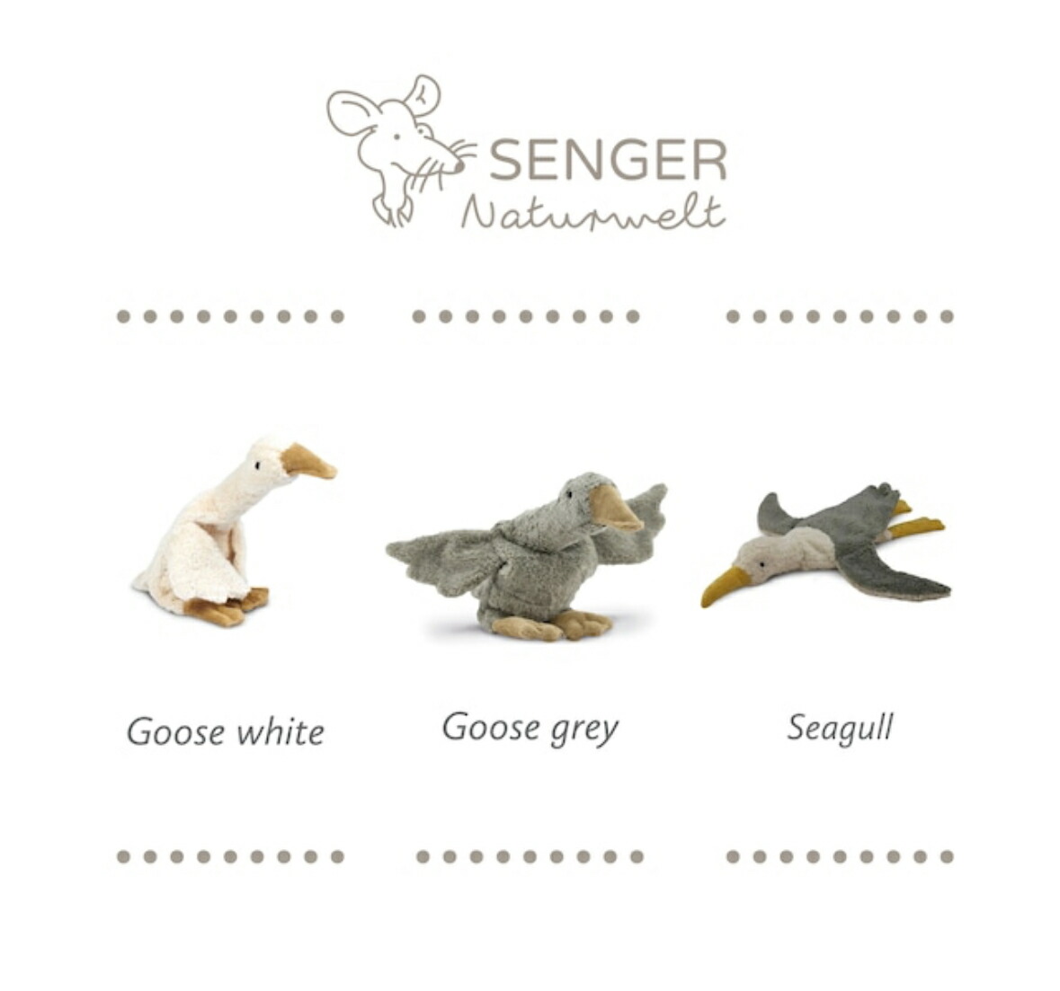 楽天市場】【正規販売店】SENGER Cuddly animal Goose L S サイズ