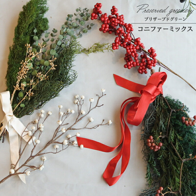 楽天市場】クリスマス スワッグ リース ヒムロスギ ブルーアイス