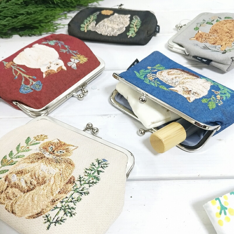 楽天市場】松尾ミユキ ミニパース ポーチ がま口 がまぐち 財布 パス