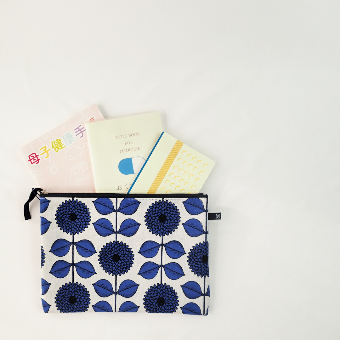 楽天市場】フラットポーチL マチなし 小物入れ 日本製 60020035 maison