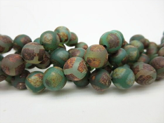 楽天市場】【連売り商品】亀甲長寿天珠・グリーンΦ10.2±0.5mm : 天然石