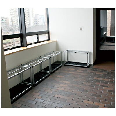 楽天市場】テラモト アルミ傘立2 傘立て アルミ製 48〜56本収納 UB-281